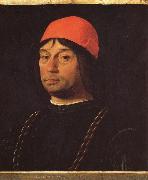 Lorenzo Costa Portrait of Giovanni II Bentivoglio Spain oil painting artist